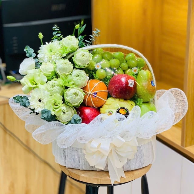 Giỏ trái cây cao cấp KF390