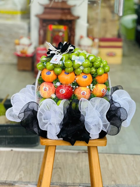 Giỏ trái cây cao cấp KF413