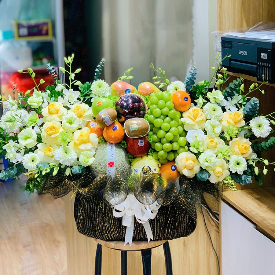 Giỏ trái cây cao cấp KF354