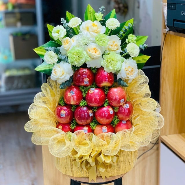 Giỏ trái cây cao cấp KF378