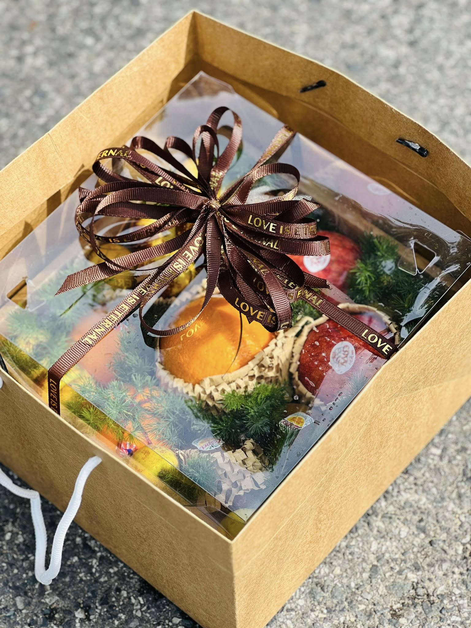 Hộp quà trái cây tiêu chuẩn KF453