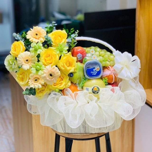 Giỏ trái cây cao cấp KF377