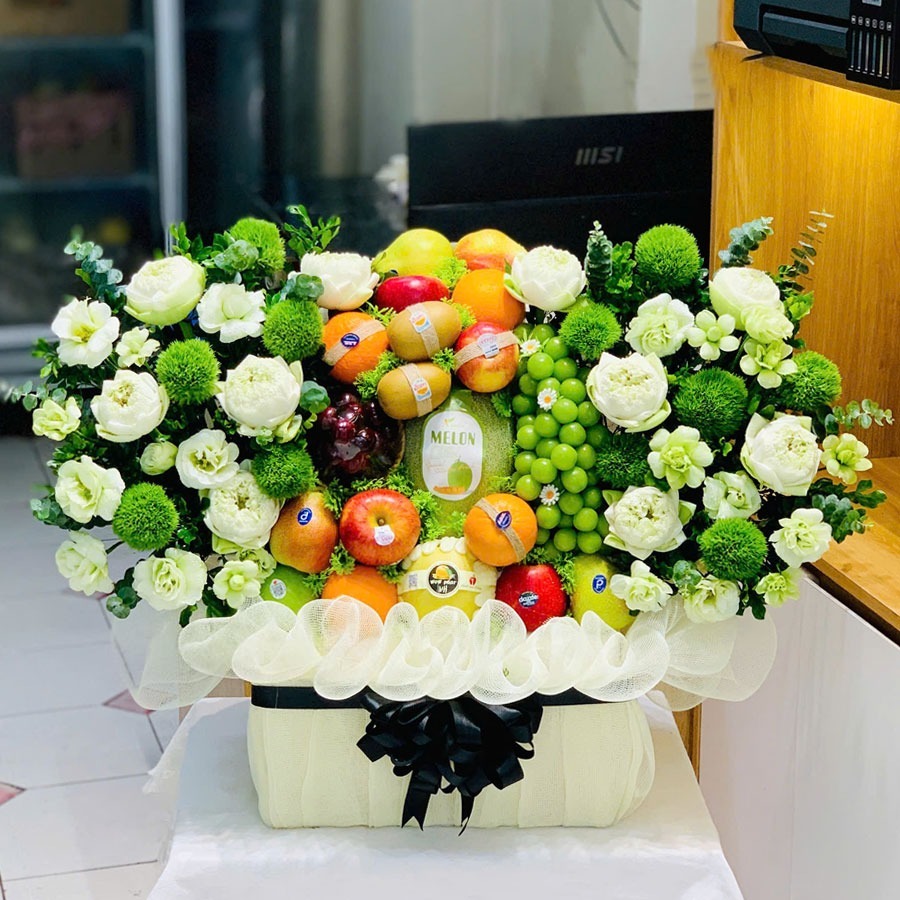 Giỏ trái cây cao cấp KF346