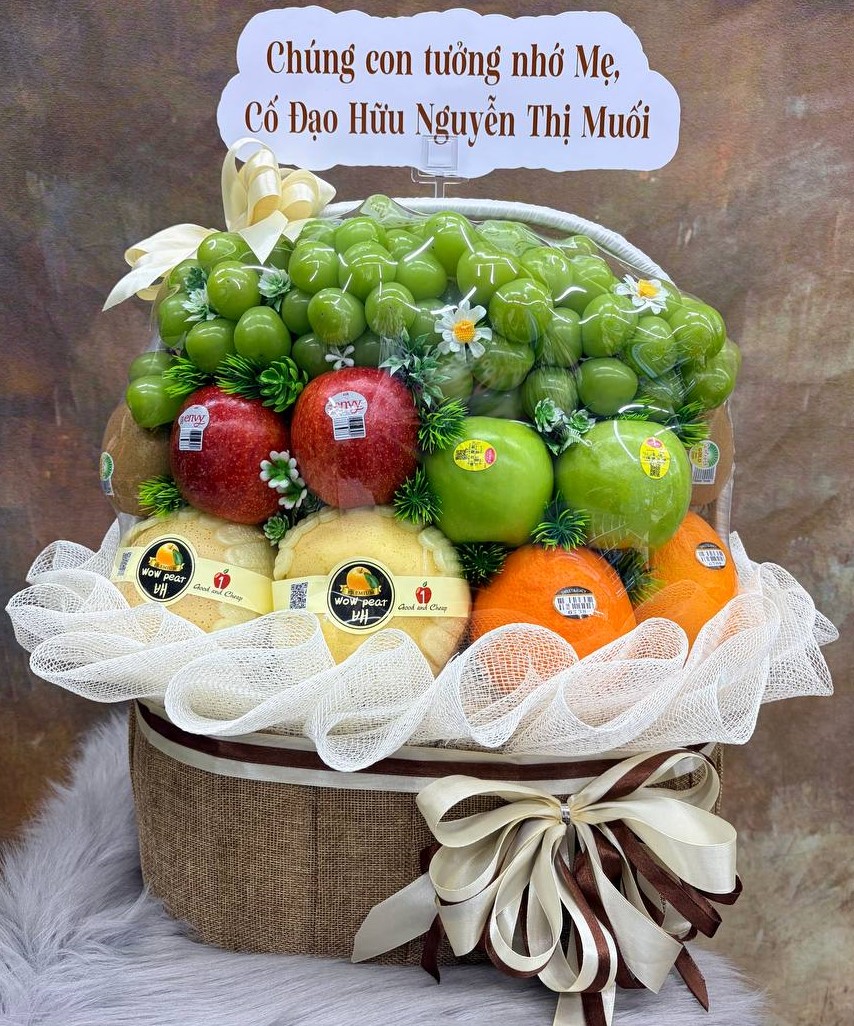 Giỏ Trái Cây Quà Tặng KF42