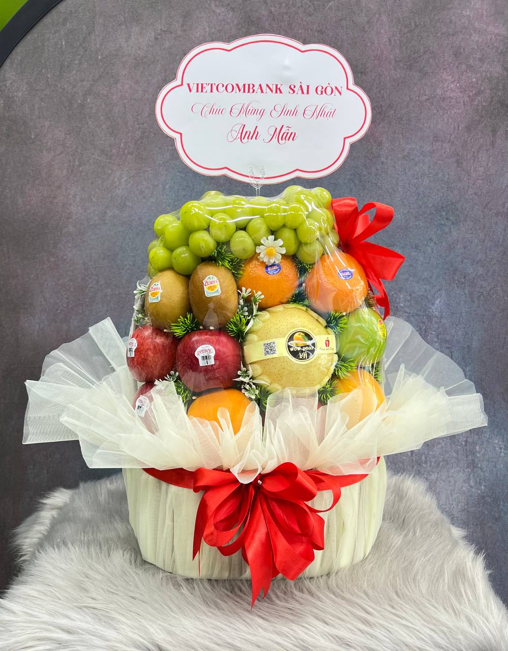 Giỏ Trái Cây Quà Tặng Cao Cấp KF37
