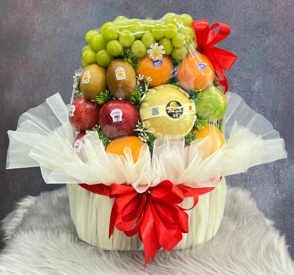 Giỏ Trái Cây Quà Tặng Cao Cấp KF37