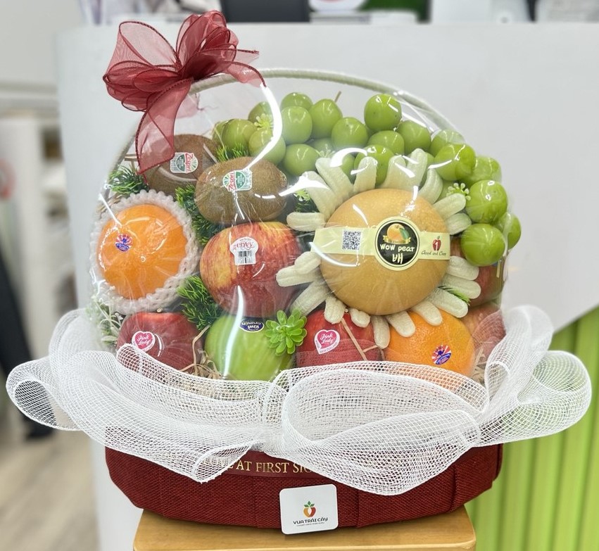 Giỏ Trái Cây Quà Tặng KF44