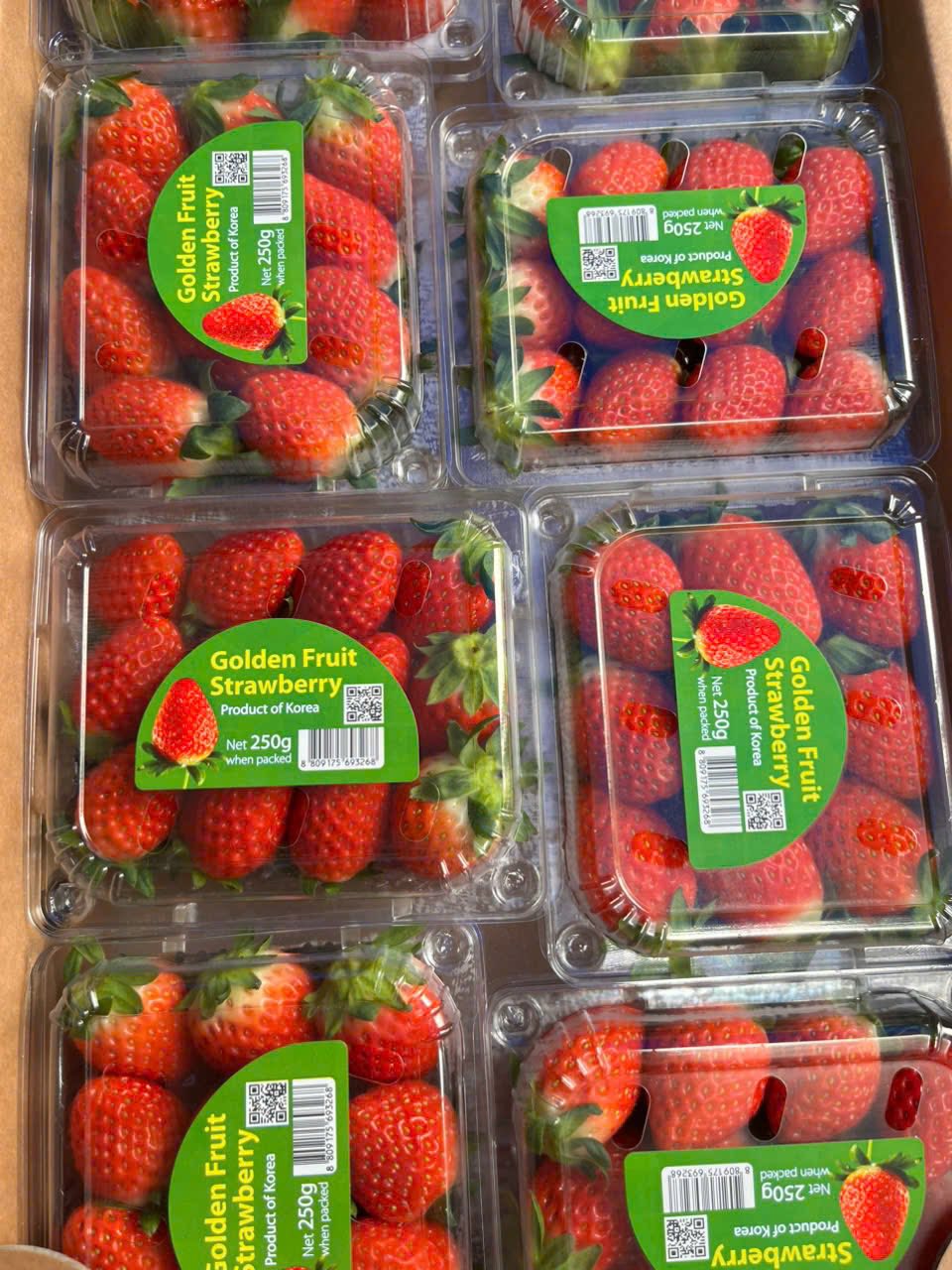 Dâu Hàn Quốc Golden 250gr