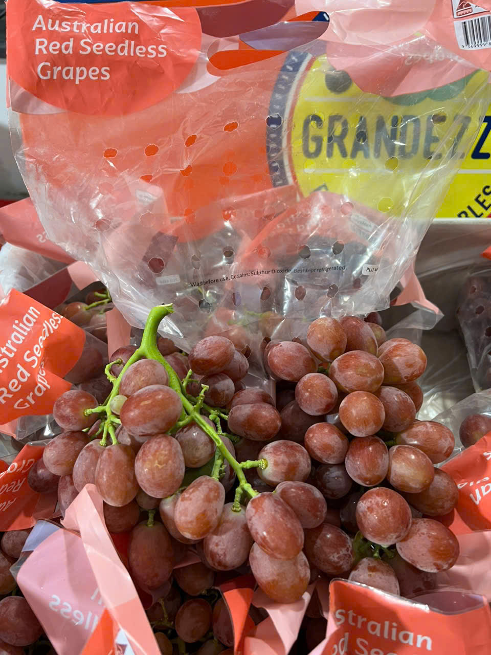 Nho Đỏ Úc GRANDEZZA