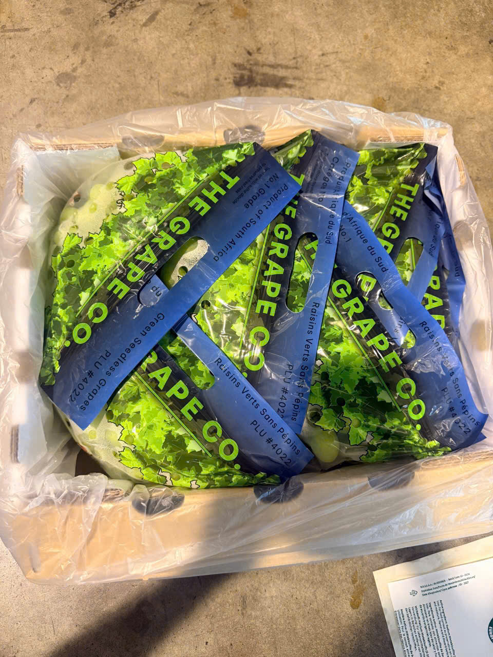 Nho Xanh Nam Phi Sweet Globe