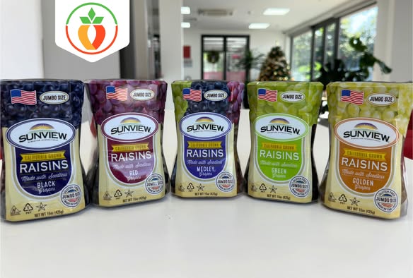 Nho Khô Thập Cẩm SUNVIEW RAISINS Mỹ