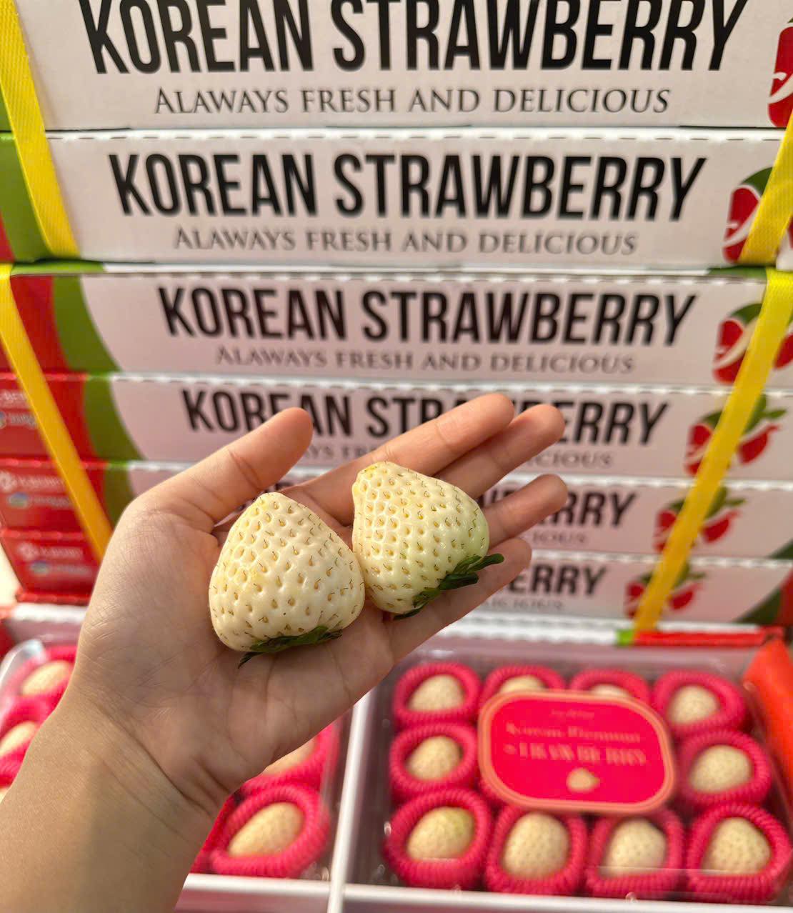 Dâu Bạch Tuyết Hàn Quốc 330gr