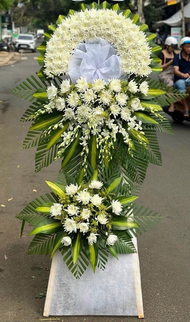 Mẫu Hoa Viếng – V11