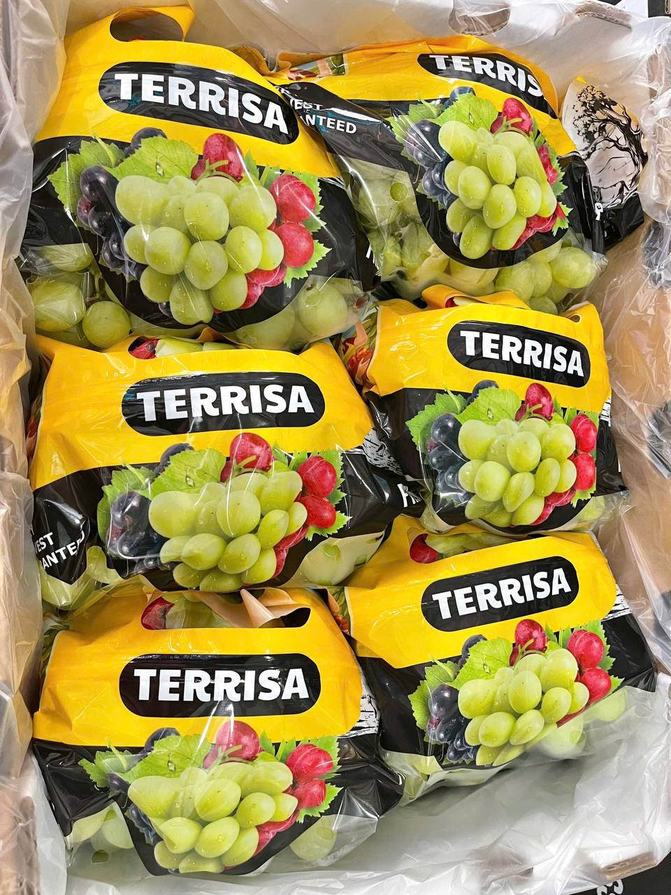 Nho Xanh Nam Phi Sweet Globe TERRISA Thùng 4.5kg