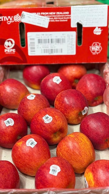 Táo Envy Mỹ Size 24 Nguyên thùng 9kg