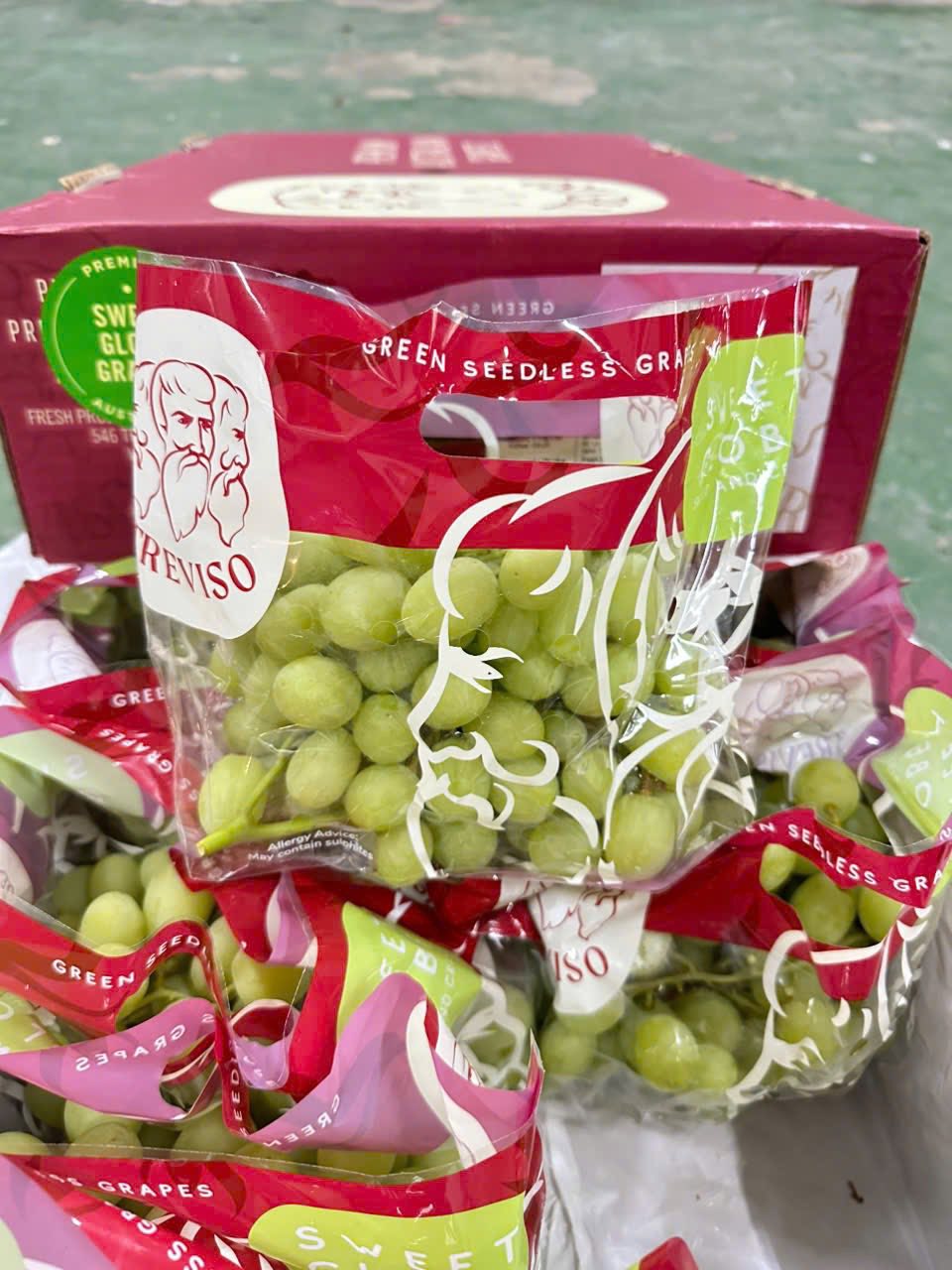 Nho Xanh Úc Traviso Sweet Globe