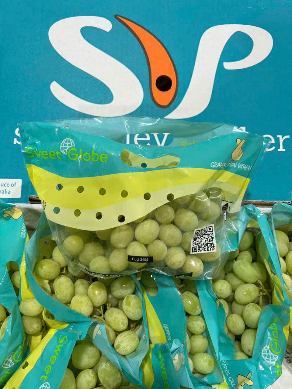 Nho Xanh Úc SVP Sweet Globe 