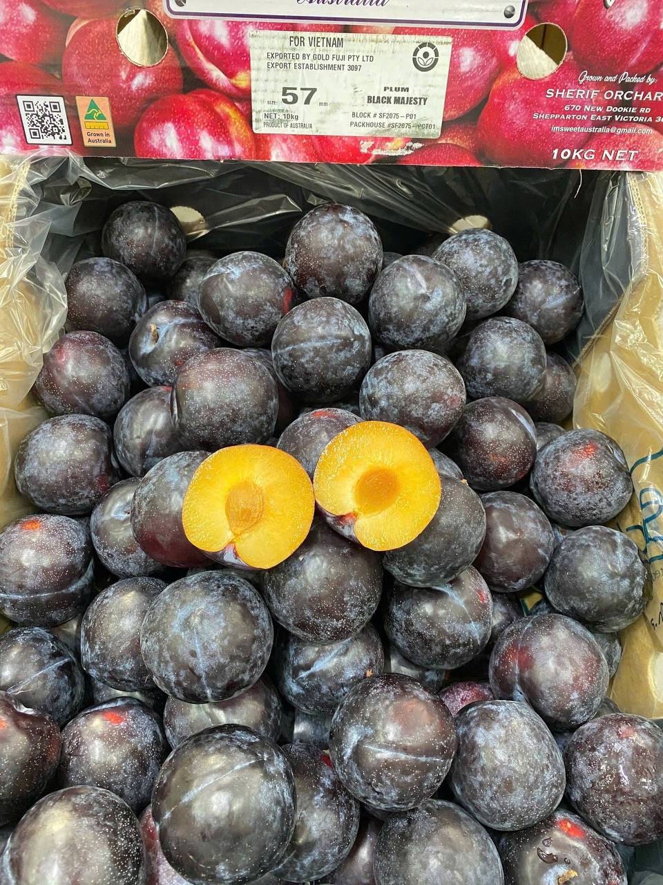 Mận Úc Ruột Vàng I.M.SWEET