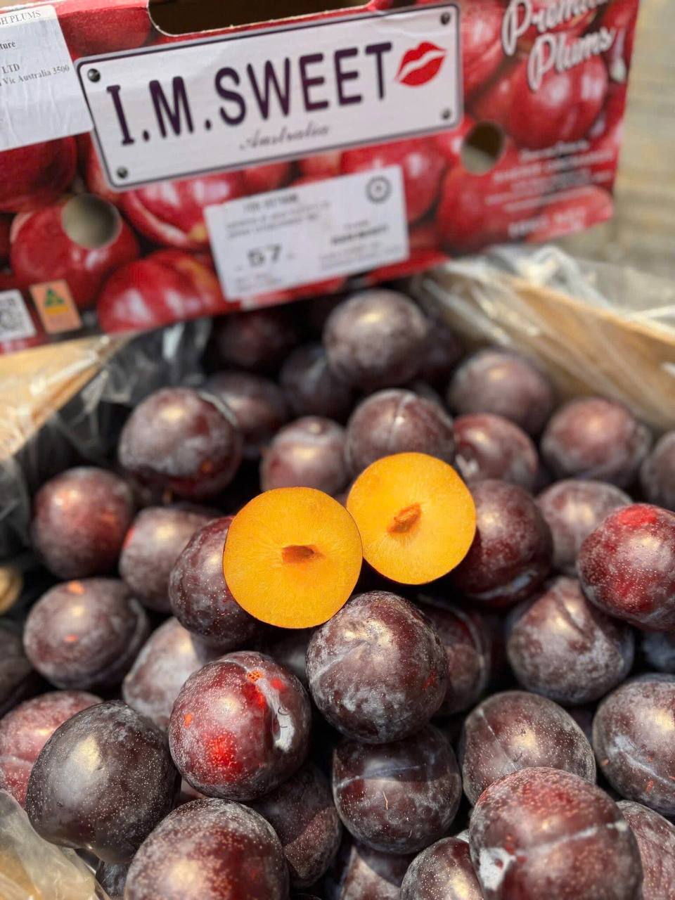 Mận Úc Ruột Vàng I.M.SWEET