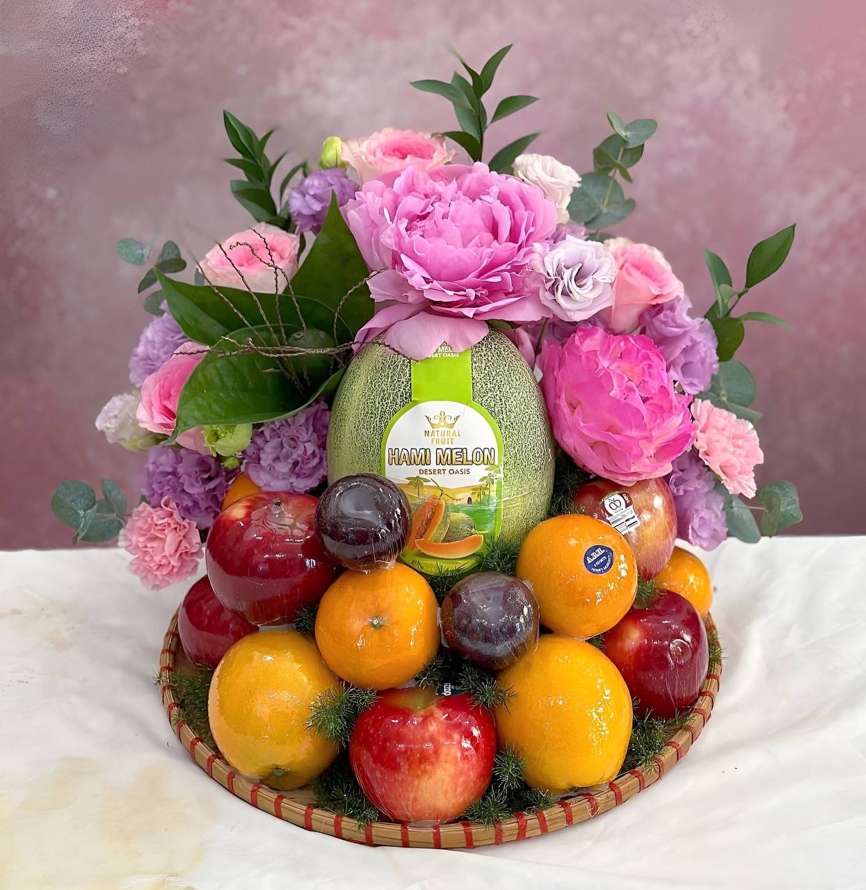 Mẹt Trái Cây Thắp Hương, Dâng Lễ KF373