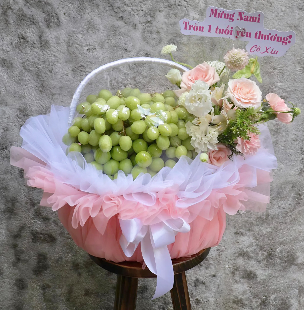 Giỏ Trái Cây Quà Tặng KF374