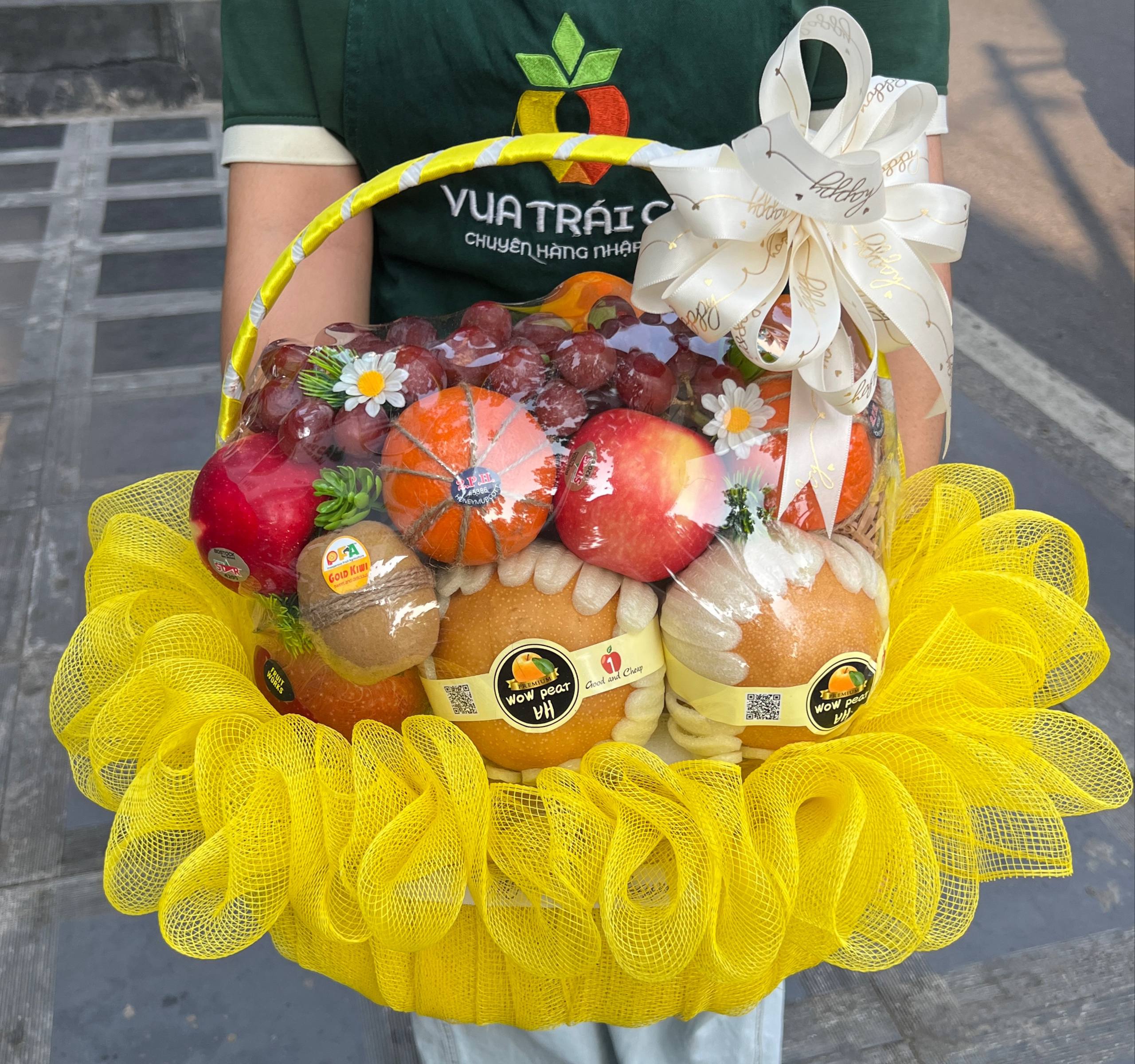 Giỏ Trái Cây Quà Tặng KF216