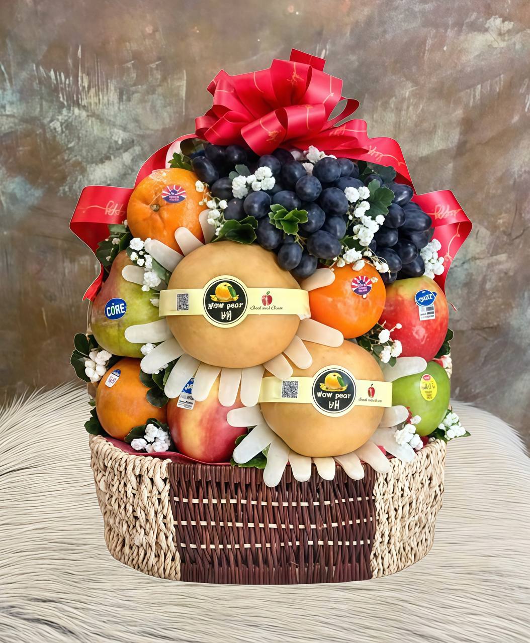 Giỏ Trái Cây Quà Tặng KF388