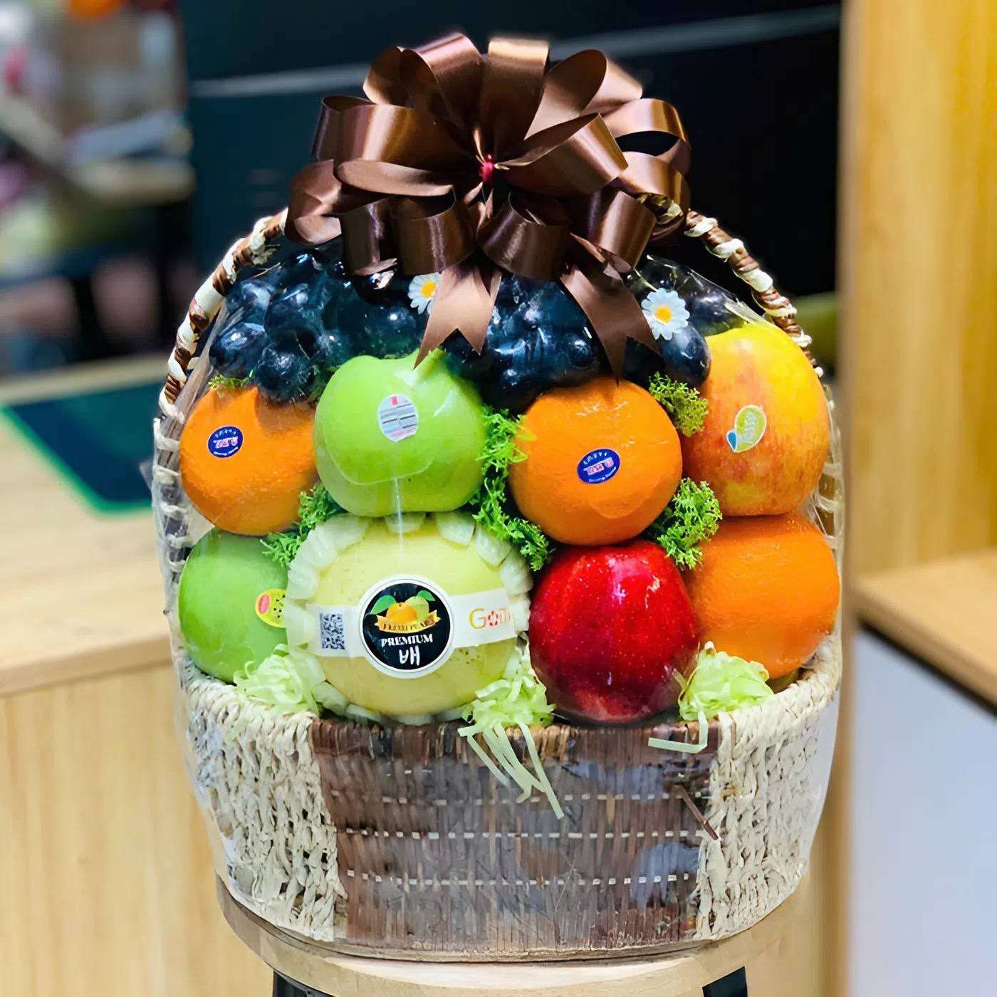 Giỏ Trái Cây Quà Tặng KF387