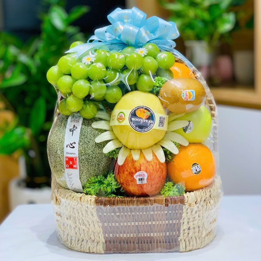 Giỏ Trái Cây Quà Tặng KF386