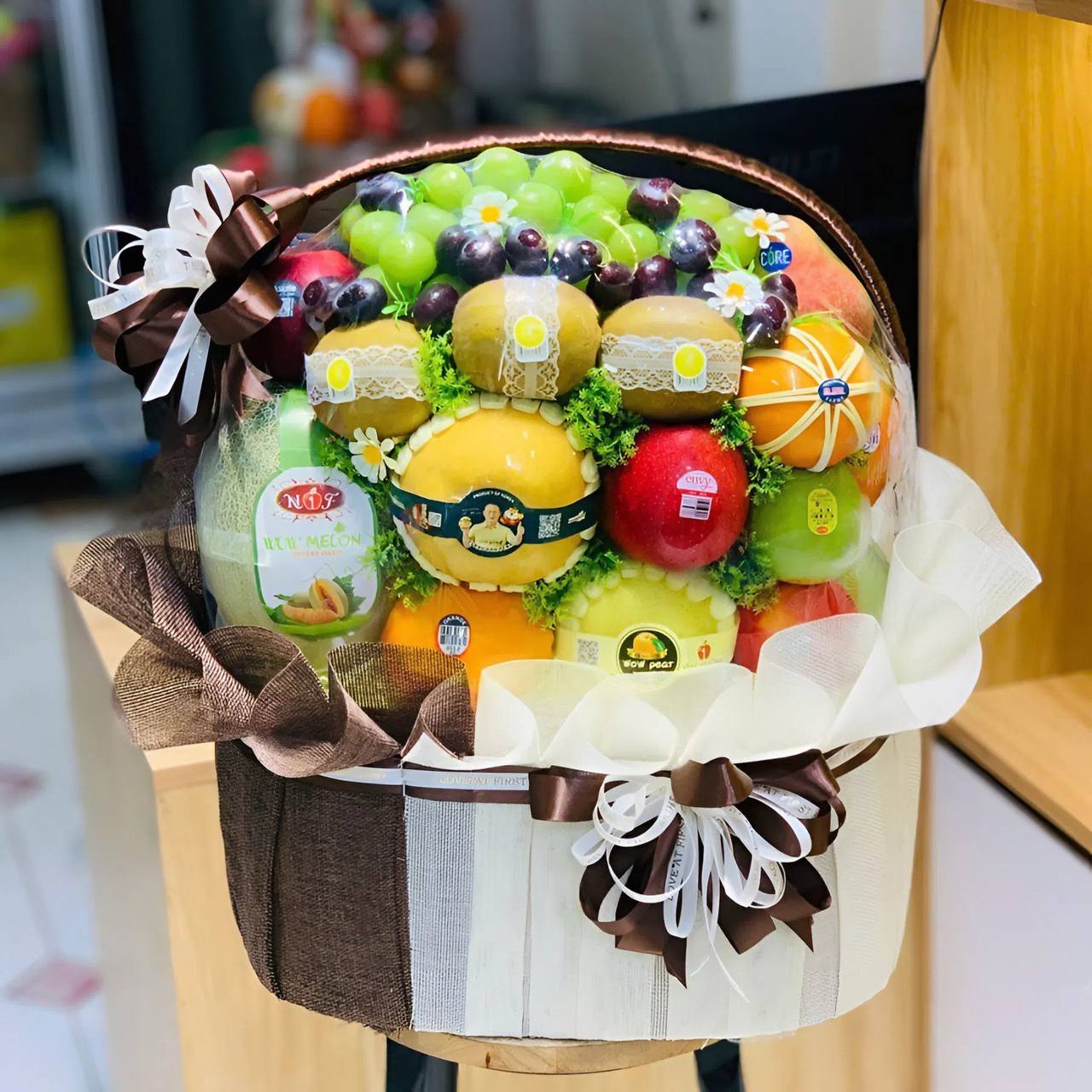 Giỏ Trái Cây Quà Tặng Cao Cấp KF392