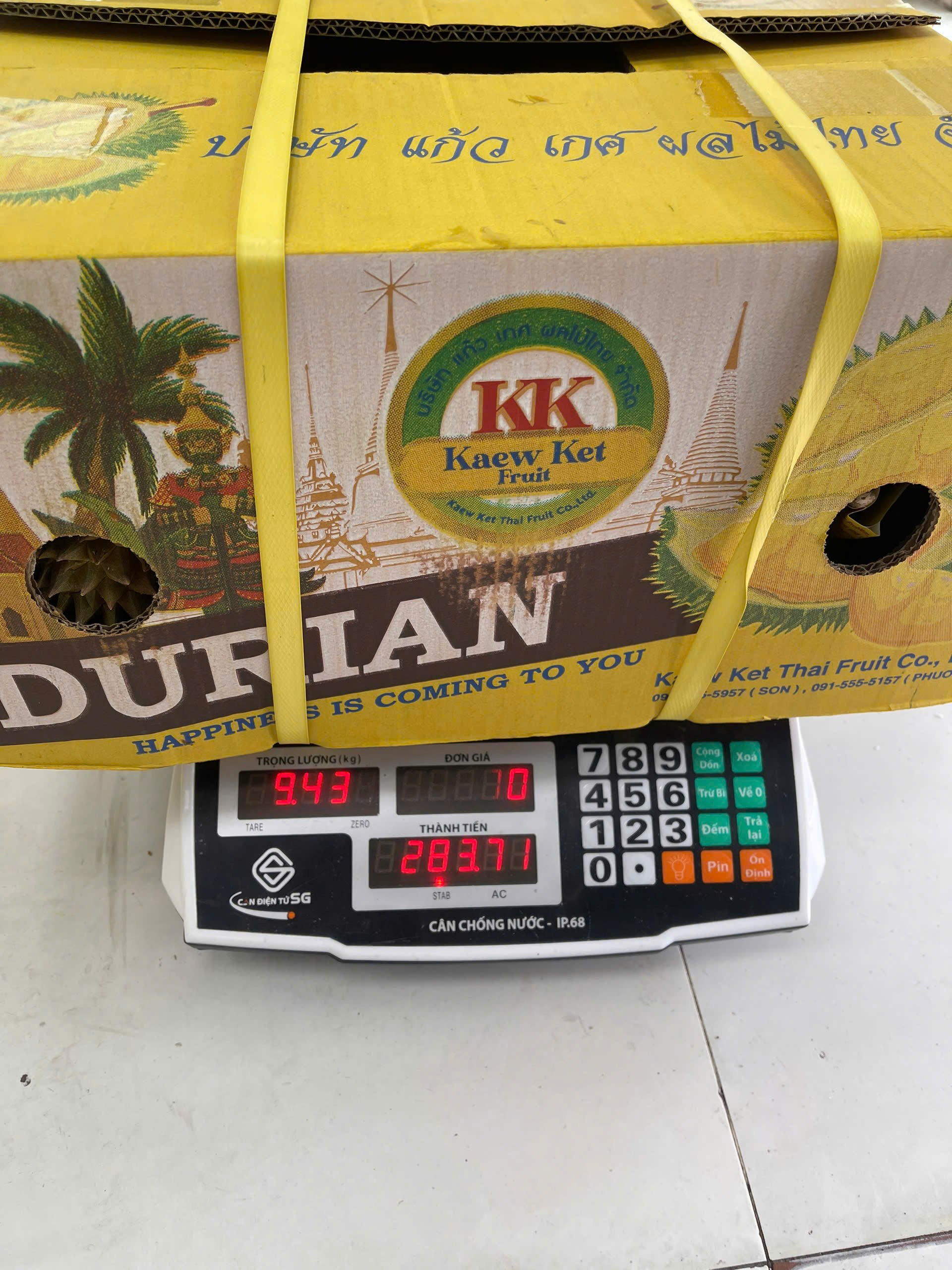 Sầu Riêng Thái Lan Fumani