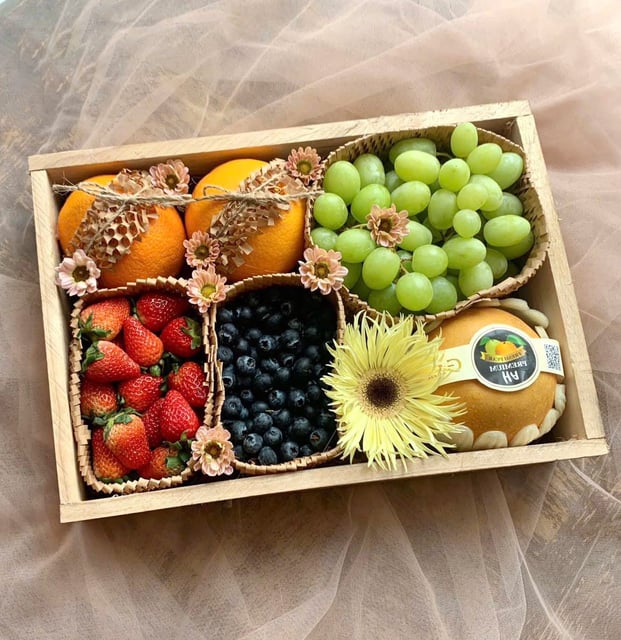 Hộp Trái Cây Quà Tặng Cao Cấp KF397