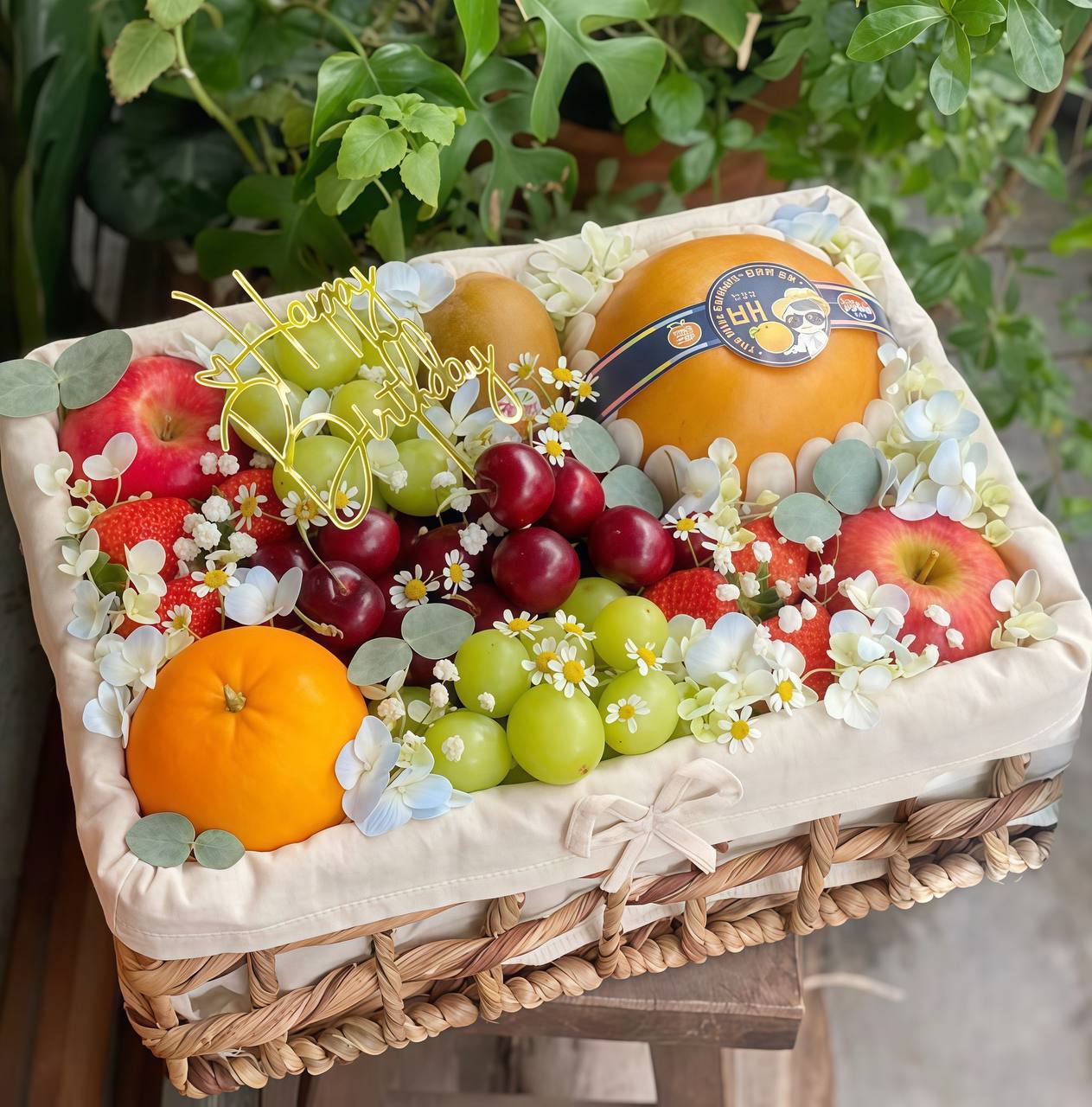 Giỏ Trái Cây Quà Tặng Cao Cấp KF415
